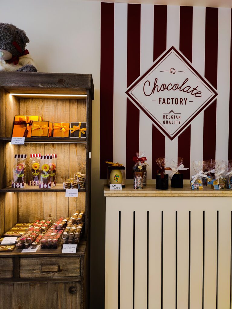 Qué ver en Brujas en un día: chocolaterias en Brujas