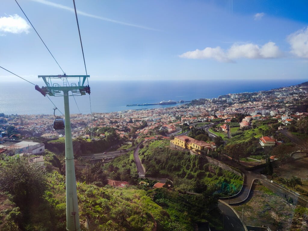 Qué ver en Funchal: teleférico Funchal Madeira